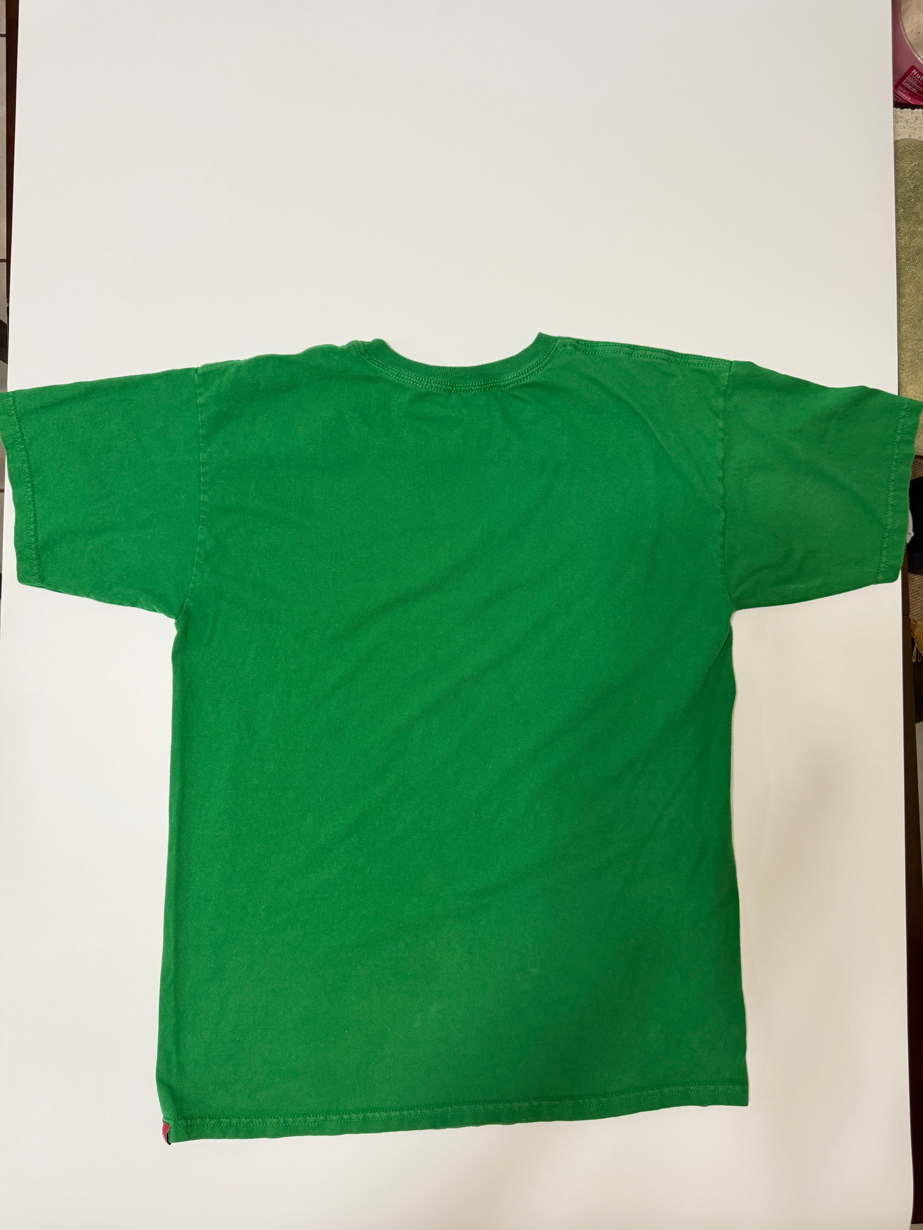 VANS Men's Green Graphic Logo Tee Crew Neck Short Sleeve Regular Size M (pre-owned)