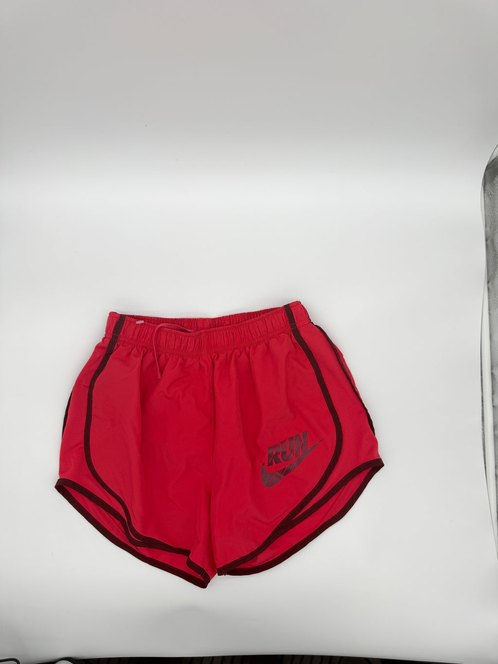 Nike Dri-FIT Run Shorts Womens Small Pink Running Athletic Lined (pre-owned)