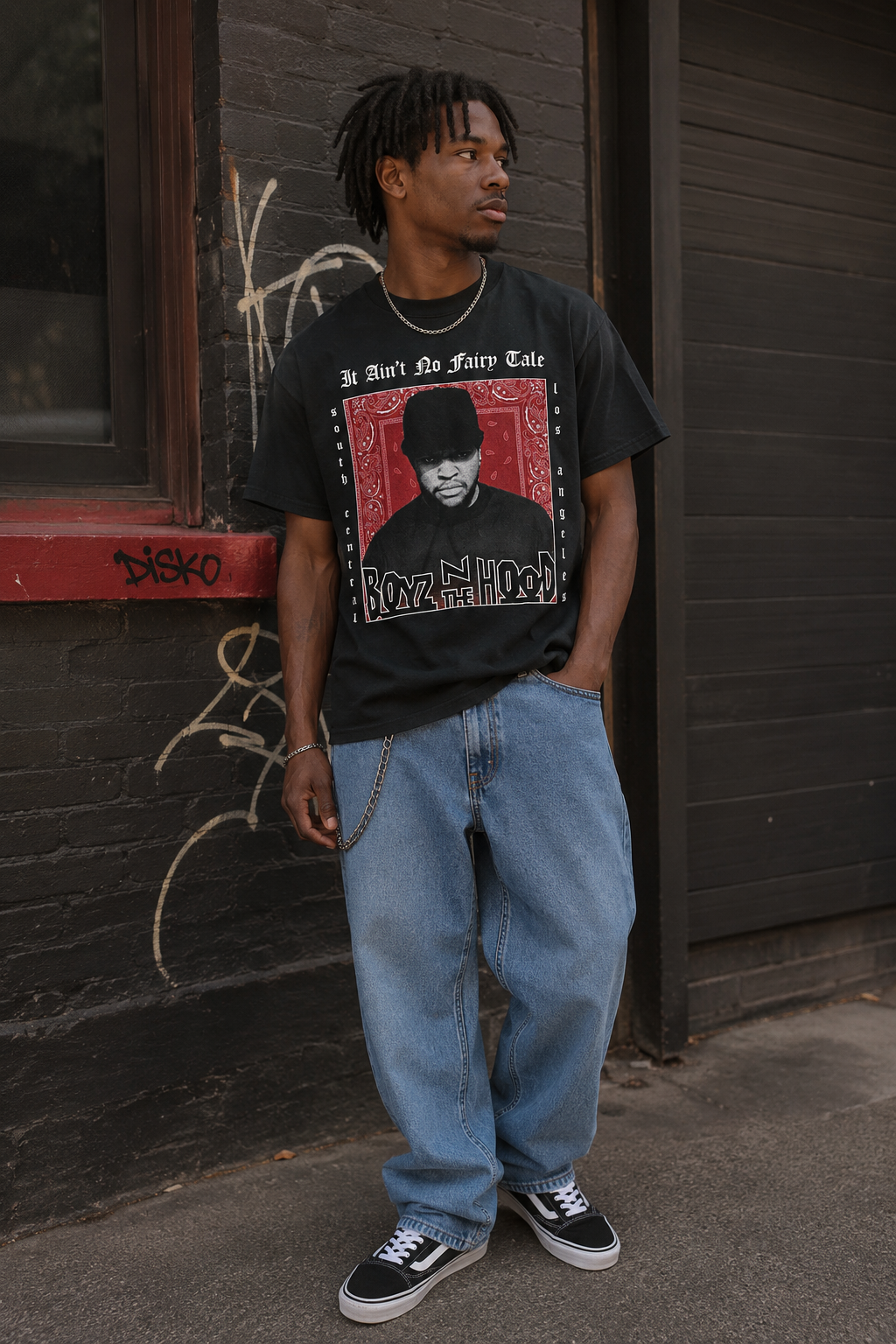 Boyz n the Hood - Aint No Fairy Tale Black T-shirt (pre-owed)