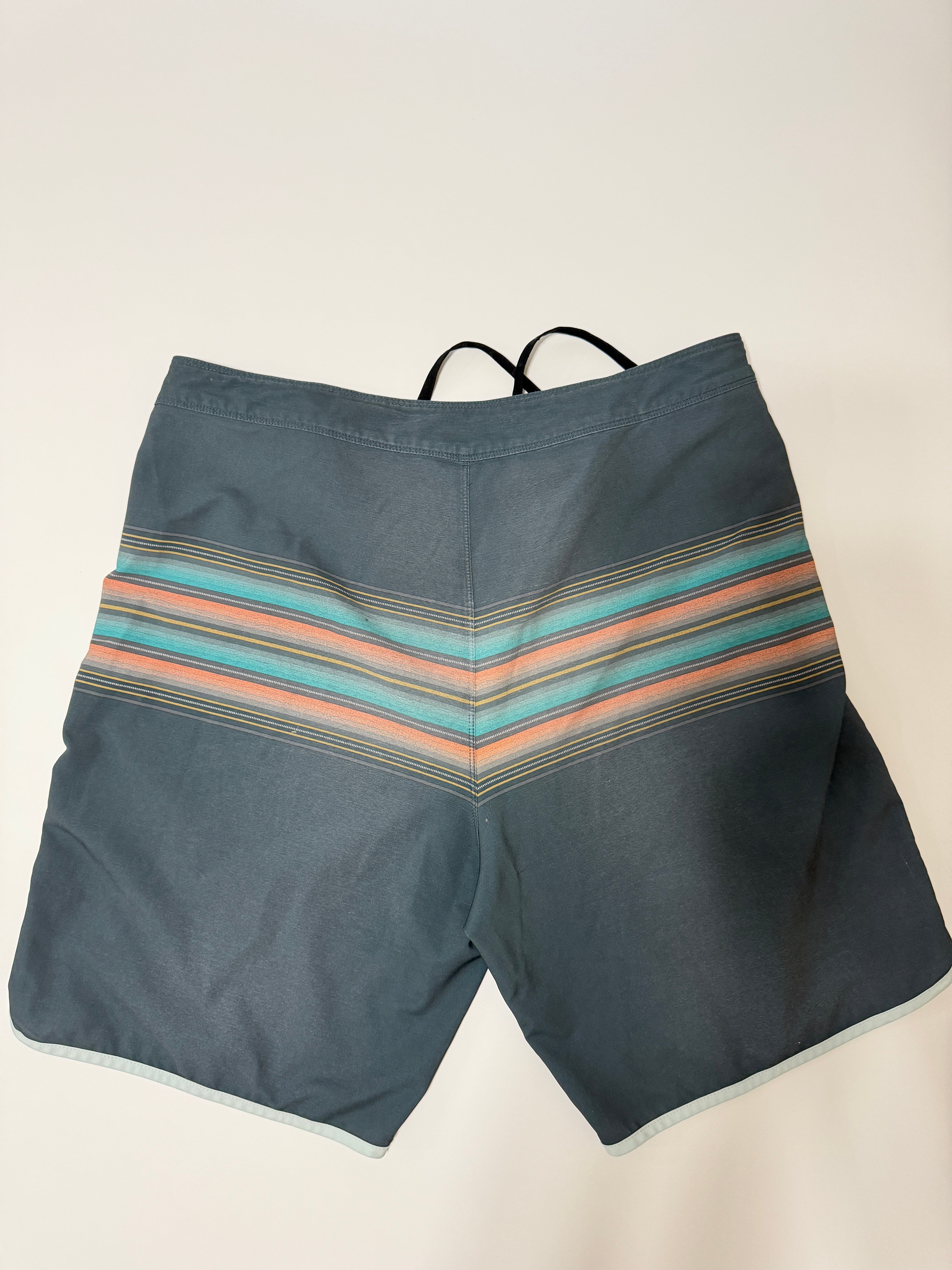 SOLD - Hurley Board Shorts Grey/Blue (pre-owned)