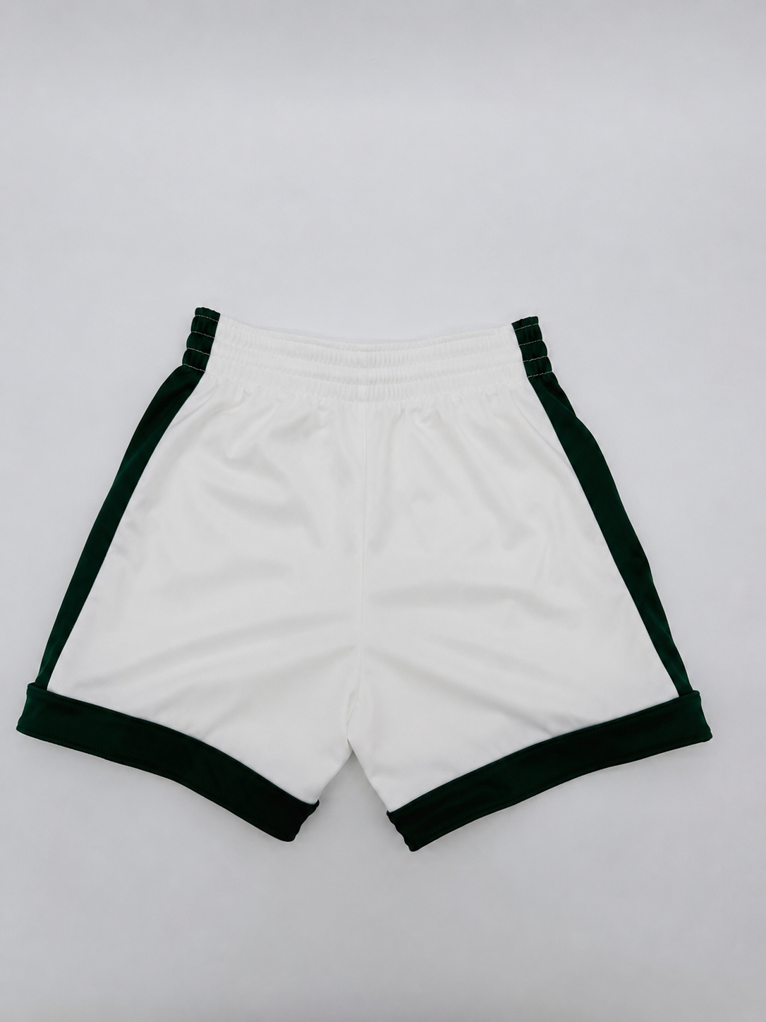 NWT Nike Dri-Fit Youth Girls Small Basketball Shorts White/green